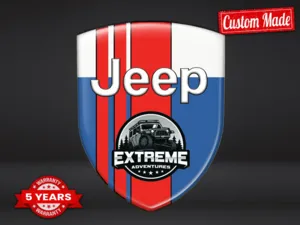 Jeep Décalcos Auto Pro Max Résistants Stylé Design